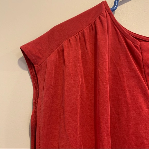 Loft Red Blouse - Picture 4 of 6